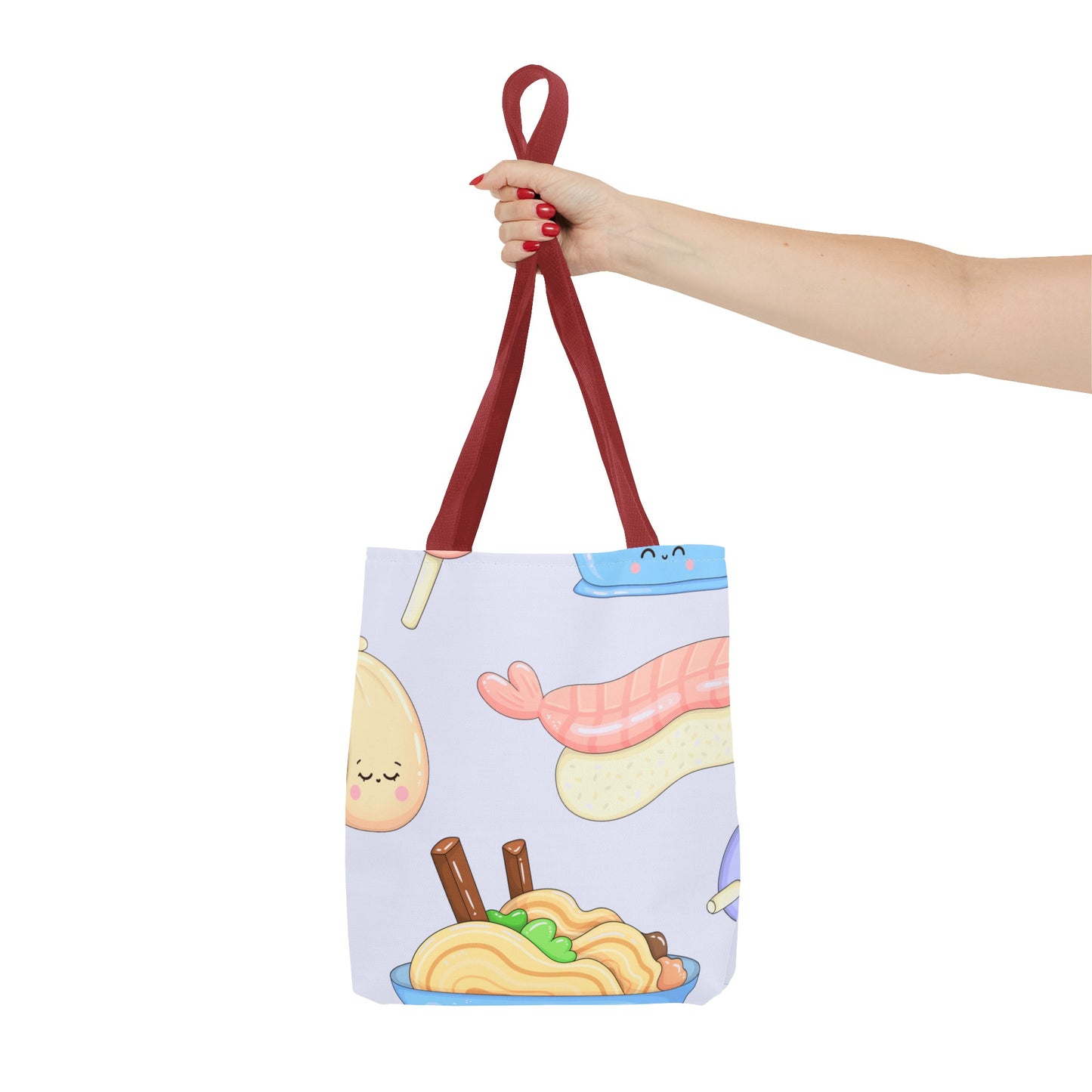 Kawaii Anime Snacks Tote Bag