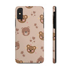 Boho Brown Bear Phone Case (Apple & Android)