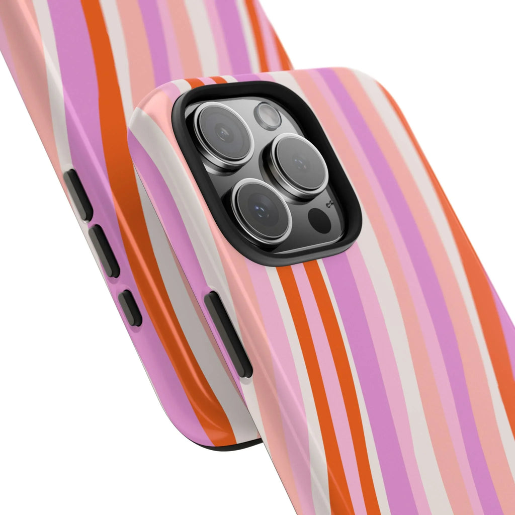 Wave Nostalgia Phone Case (Apple & Android) - Pink Sweetheart