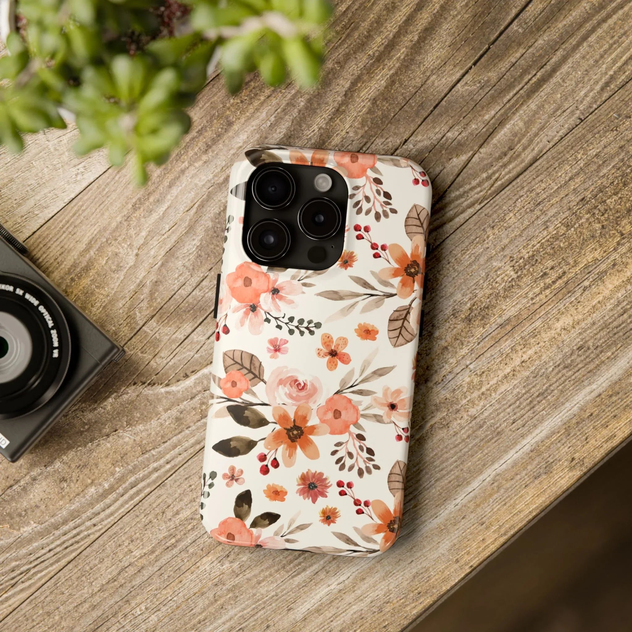 Timeless Vintage Florals Phone Case (Apple & Android) - Pink Sweetheart