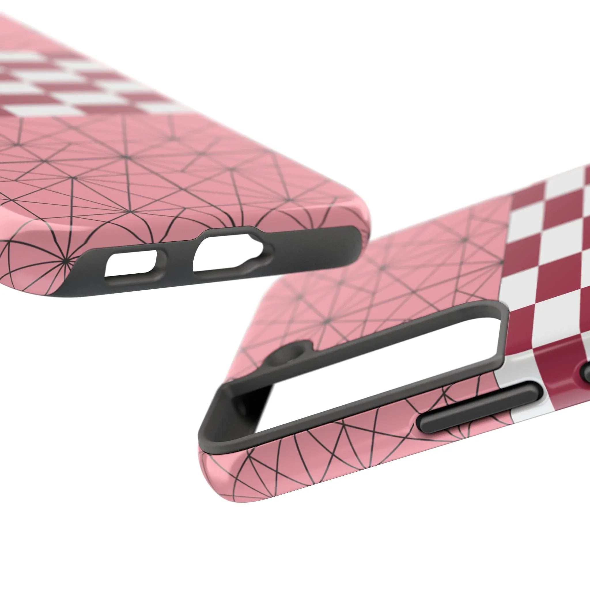 Geometric Kimono Tough Phone Case (Apple & Android) - Pink Sweetheart