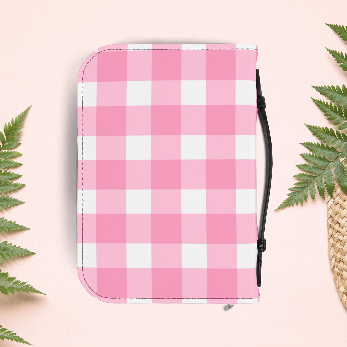Pink Gingham Book Cover