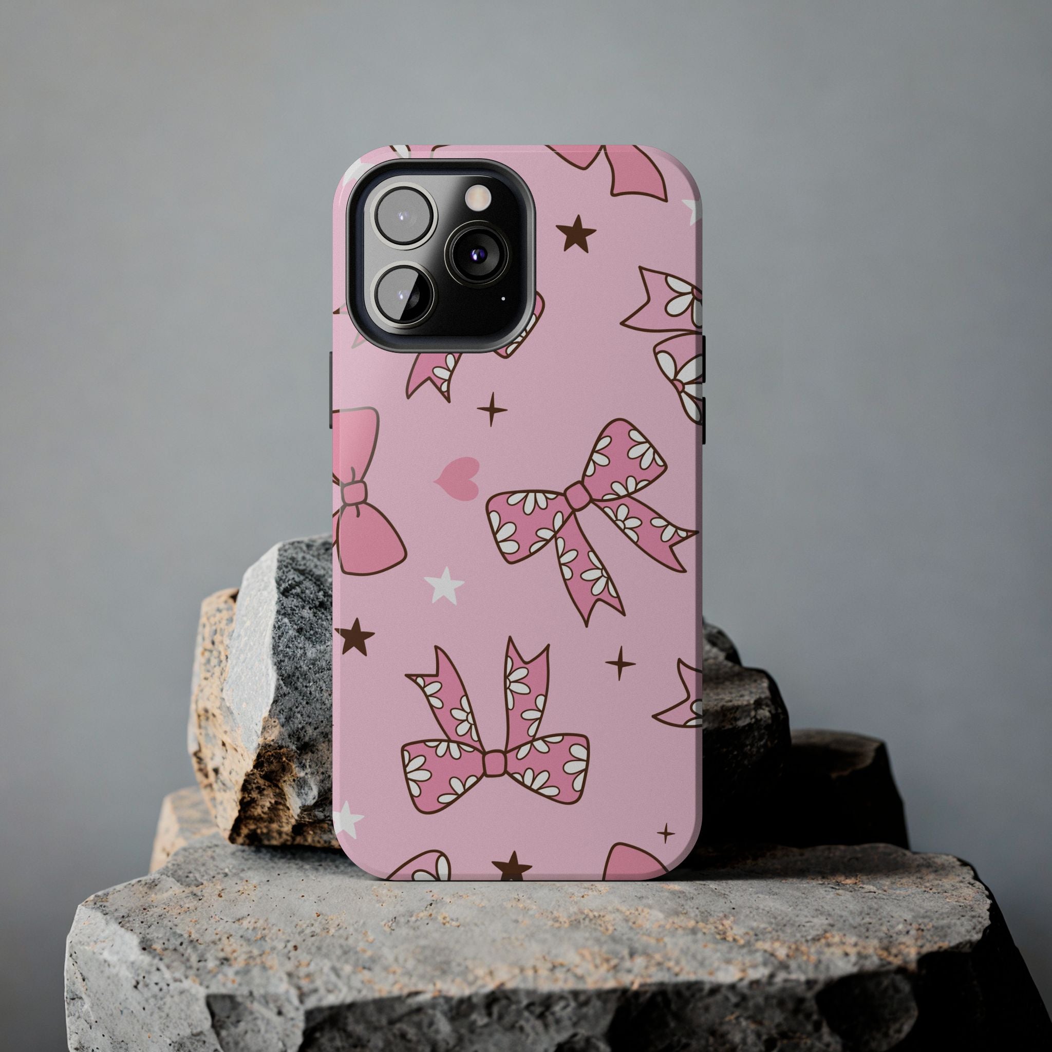Pretty Pink Bows Phone Case (Apple & Android)