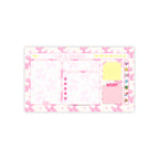 Pink Balloon Puppy Sticky Note Pad