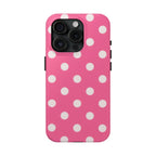 Pink Polka Dot Phone Case (Apple & Android) - Pink Sweetheart