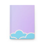 Nubes hinchables Cuaderno mate de tapa dura 
