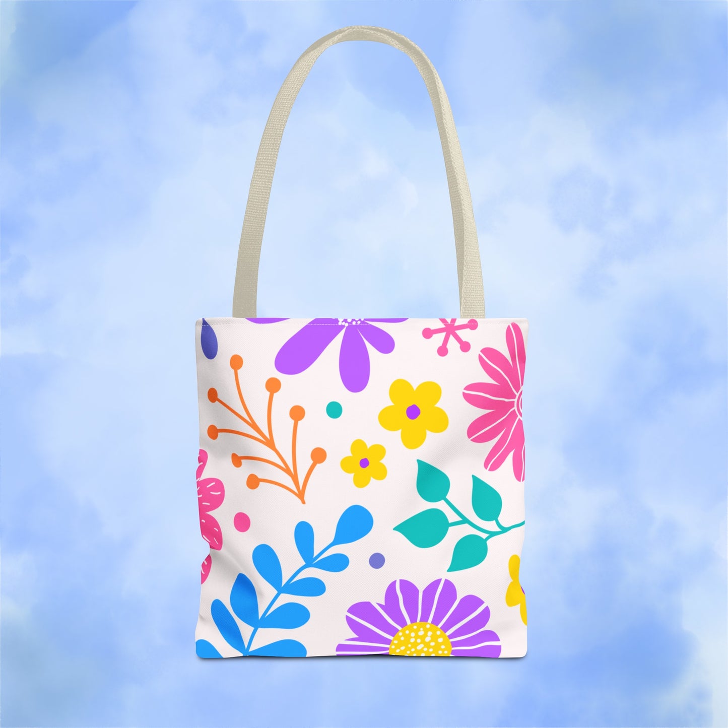 Fun Florals Tote Bag