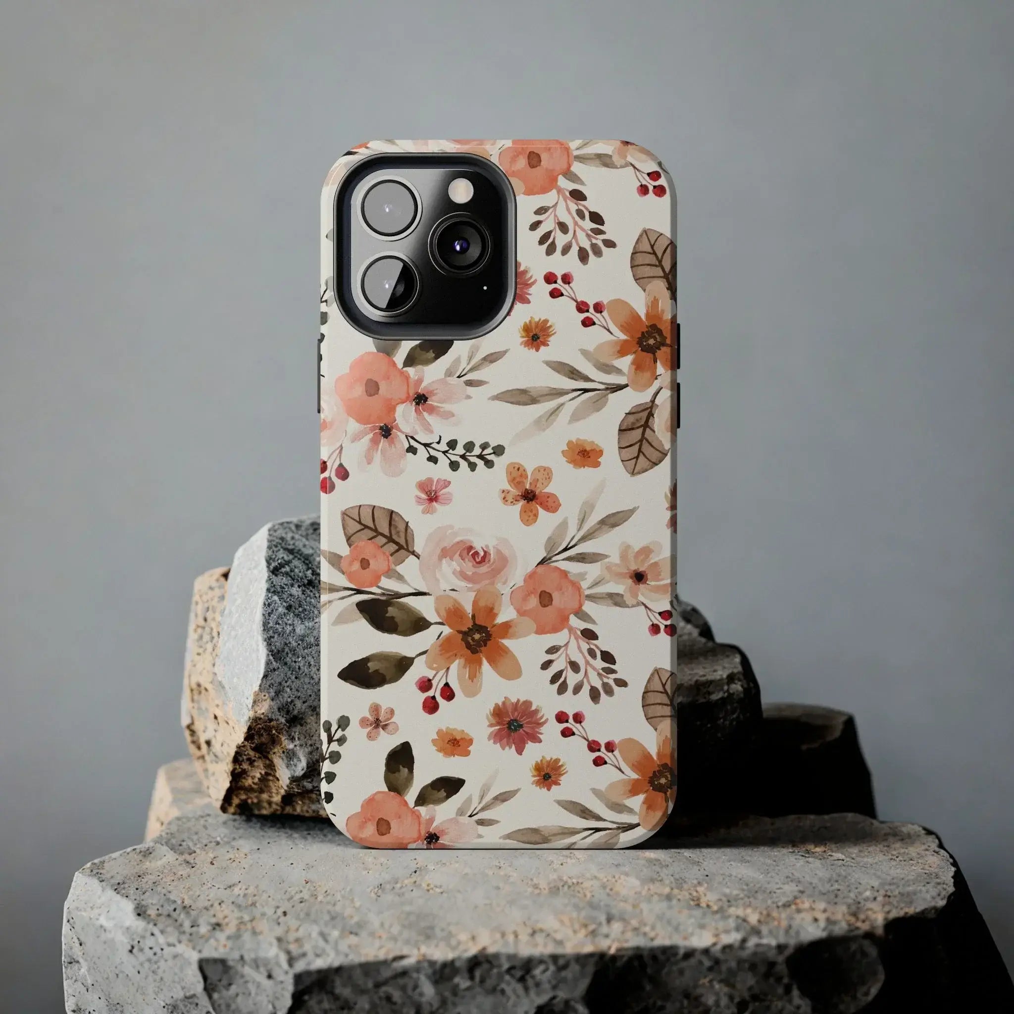 Timeless Vintage Florals Phone Case (Apple & Android) - Pink Sweetheart