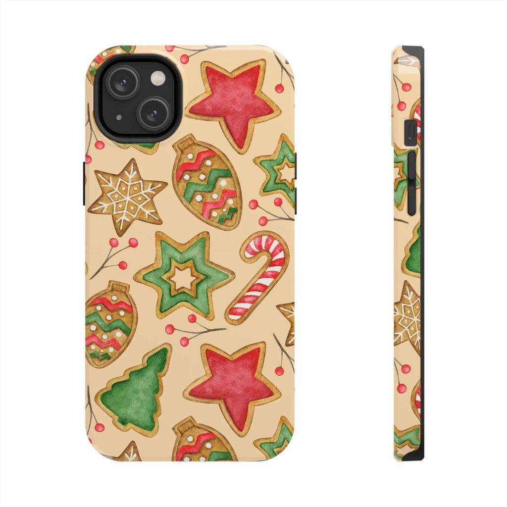 Xmas Holiday Cheer Phone Case (Apple & Android) - Pink Sweetheart