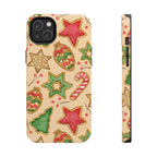 Xmas Holiday Cheer Phone Case (Apple & Android) - Pink Sweetheart