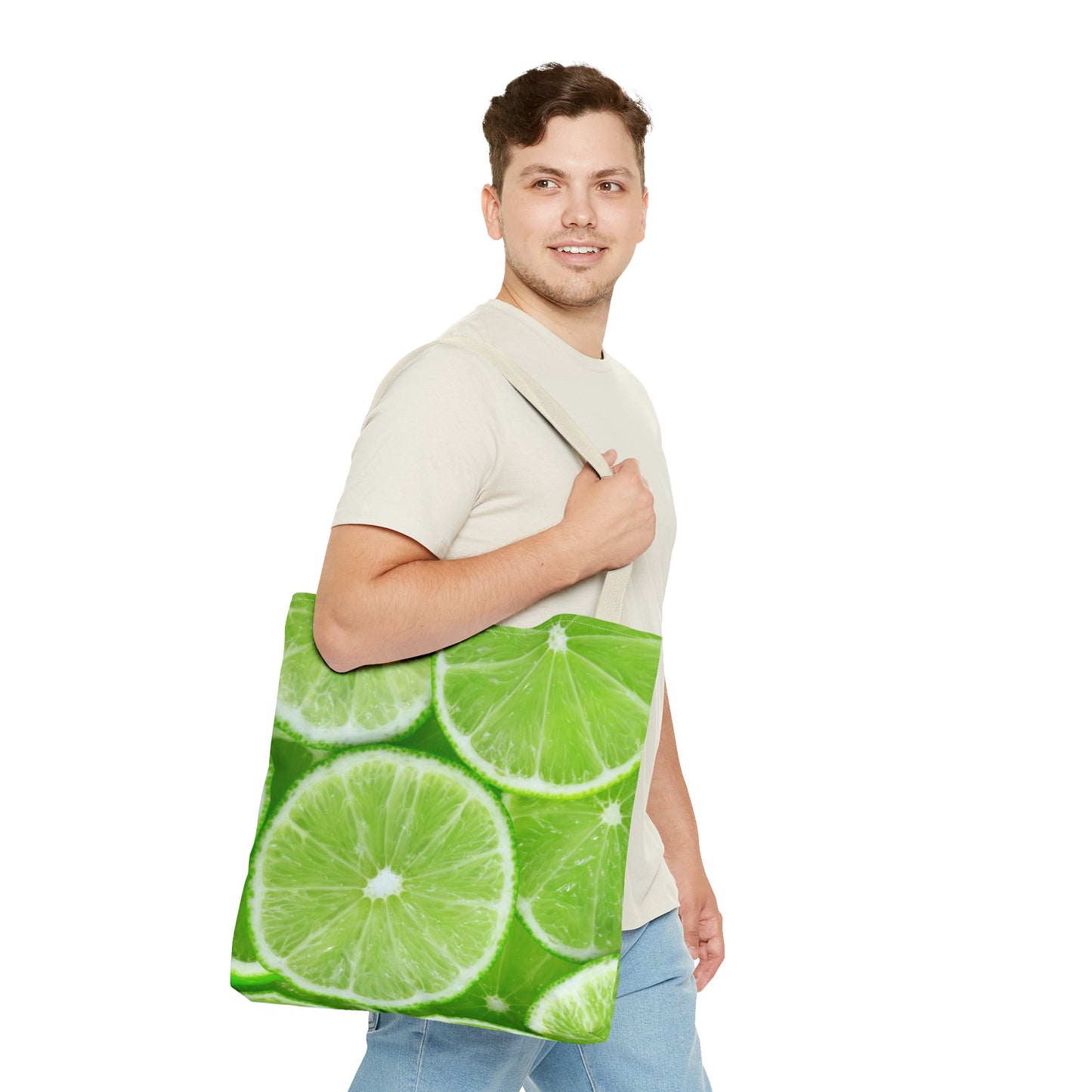 Citrus Key Lime Tote Bag