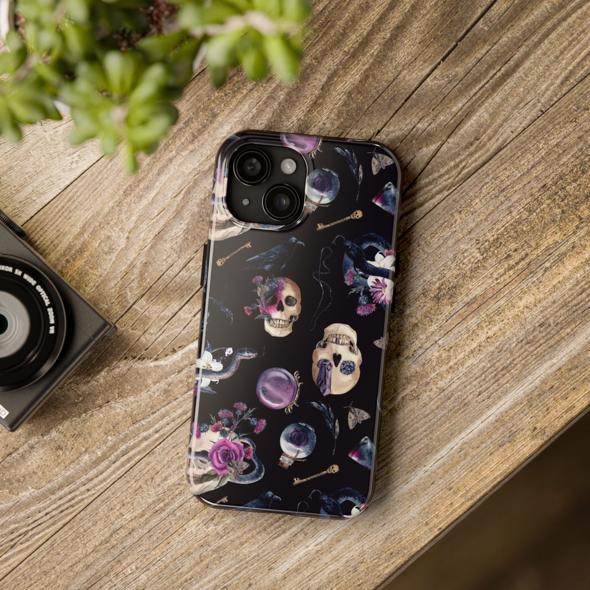 Gothic Witch Spells Phone Case (Apple & Android)
