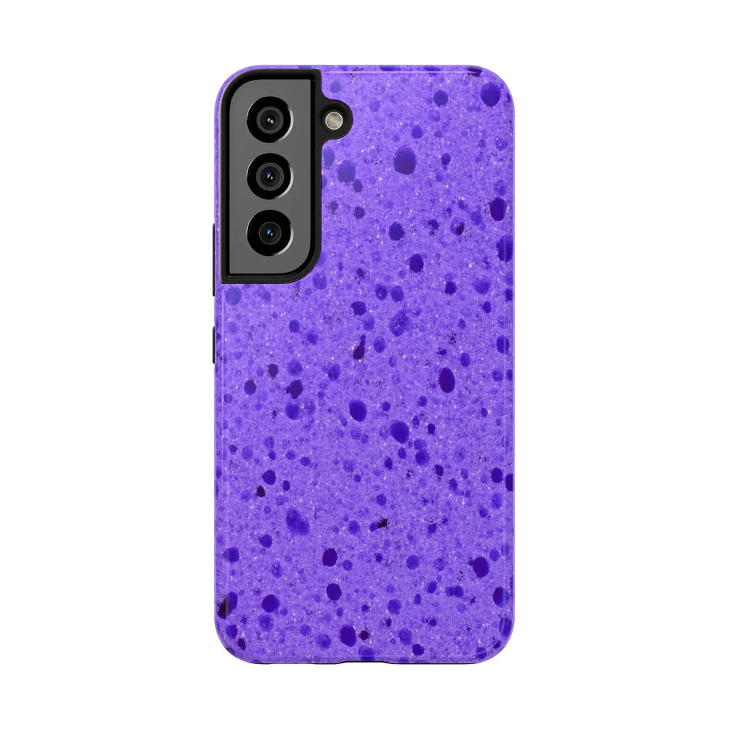 Purple Sponge Phone Case (Apple & Android) - Pink Sweetheart