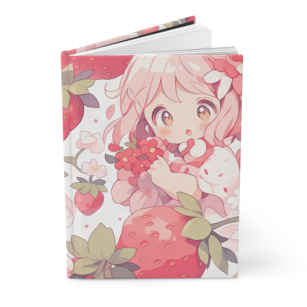 Strawberry Girlie Hardcover Matte Journal