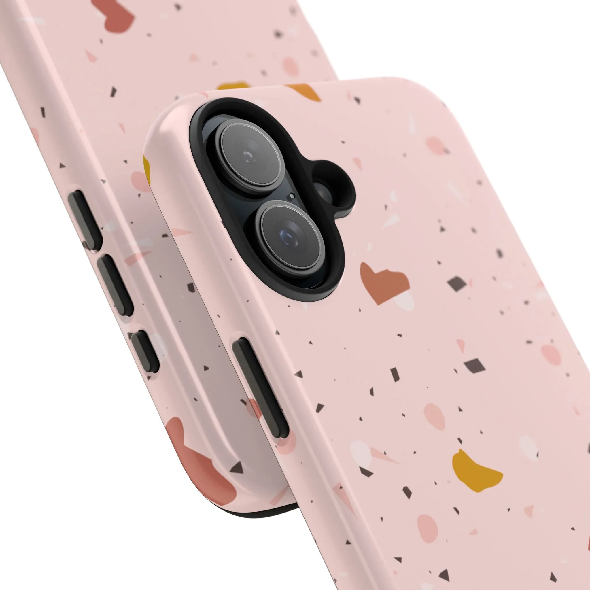 Pink Terrazzo Phone Case (Apple & Android) - Pink Sweetheart