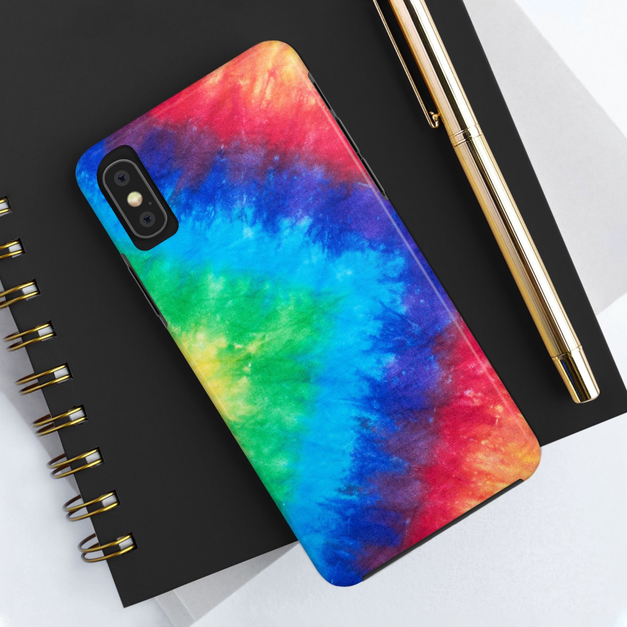 Rainbow Tie Dye Phone Case (Apple & Android)