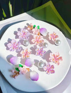 Pink Amethyst Dream Clog Charms Set