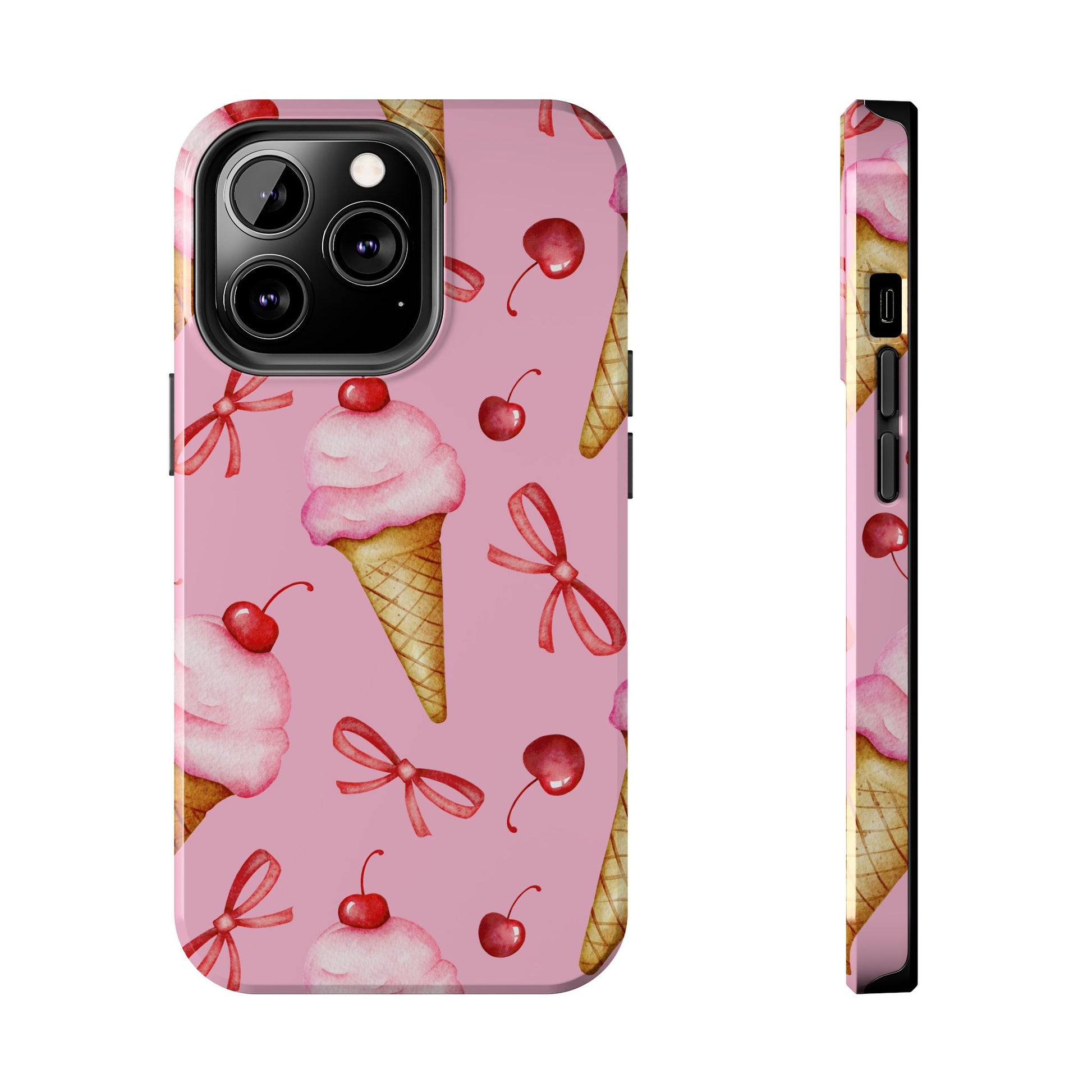 Cherry on Top Ice Cream Phone Case (Apple & Android)