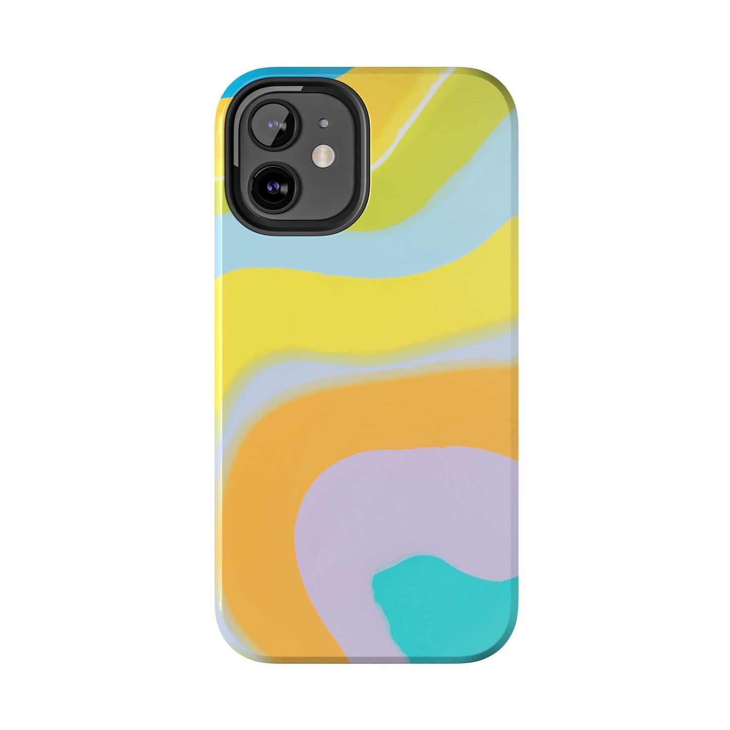 Colorful Pastel Marble Pattern Phone Case