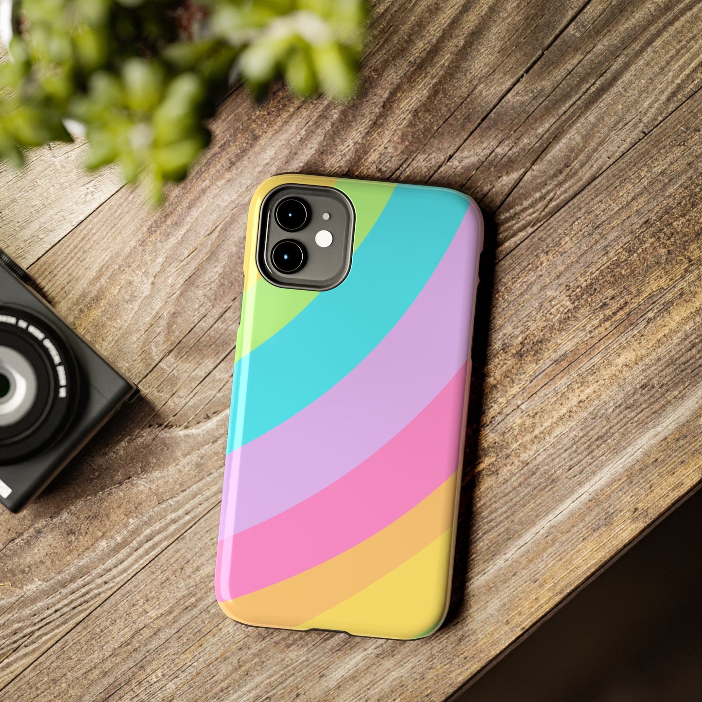 Neon Rainbow Phone Case