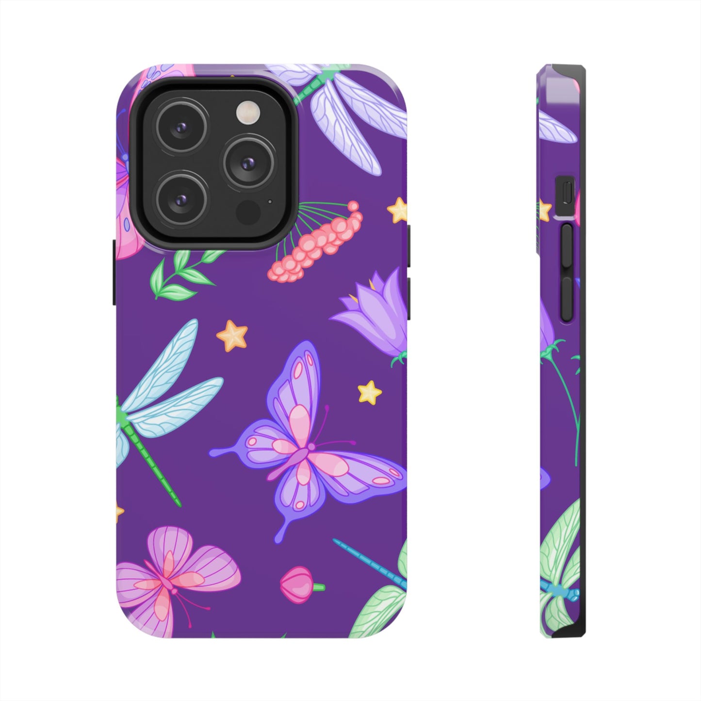 Purple Majestic Butterfly Phone Case