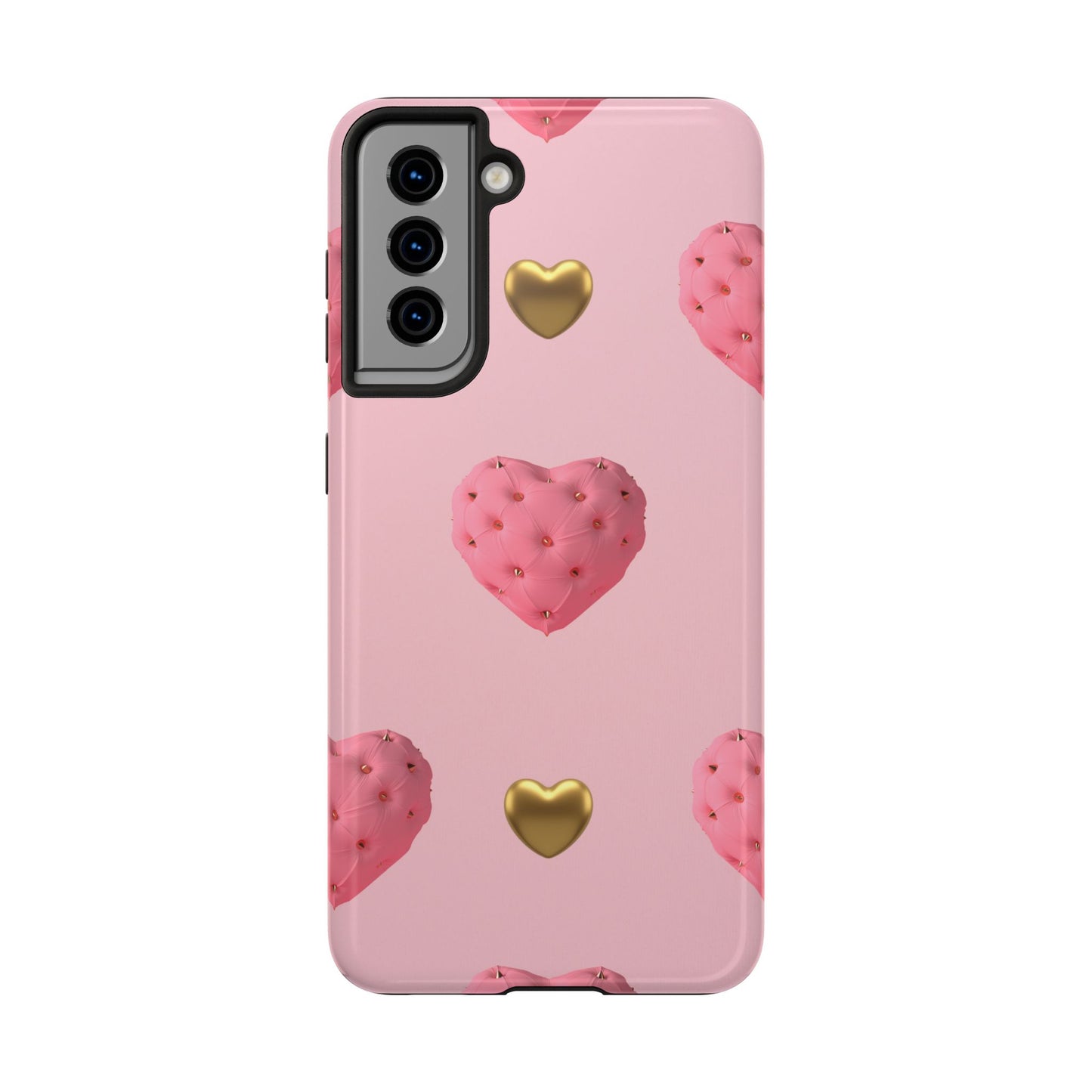 Heart of Gold Pink Phone Case