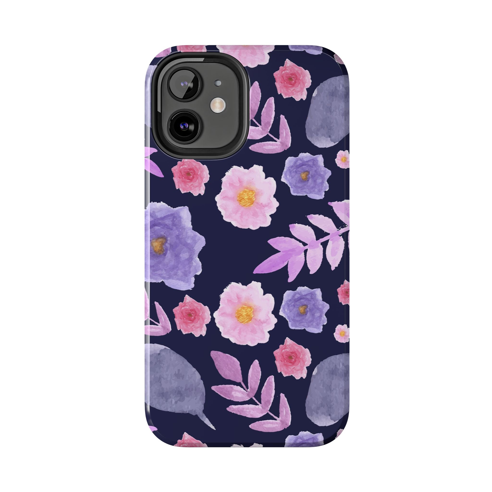 Purple Florals Phone Case (Apple & Android)