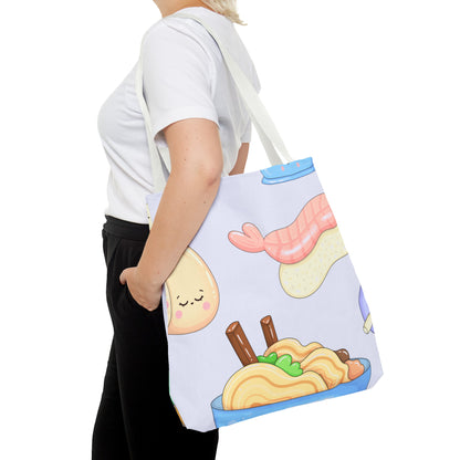 Kawaii Anime Snacks Tote Bag