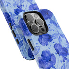 Blue Floral Pattern Phone Case (Apple & Android)