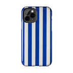 Blue & White Stripes Phone Case (Apple & Android)