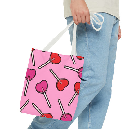 Sweetheart Lollipops Tote Bag