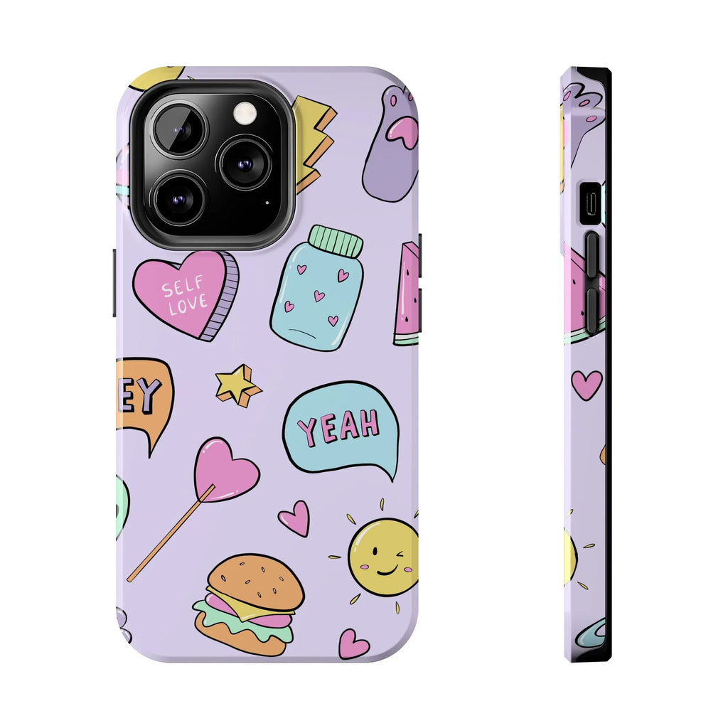 Kawaii Cute Collection Phone Case (Apple & Android) - Pink Sweetheart
