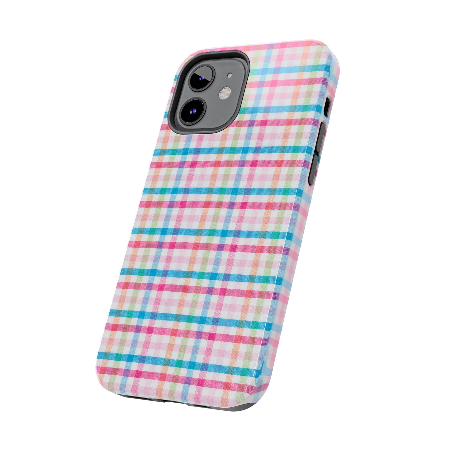 Checked Pattern Phone Case