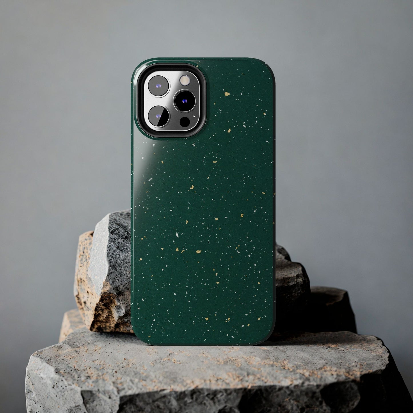 Emerald Gold Flecked Phone Case