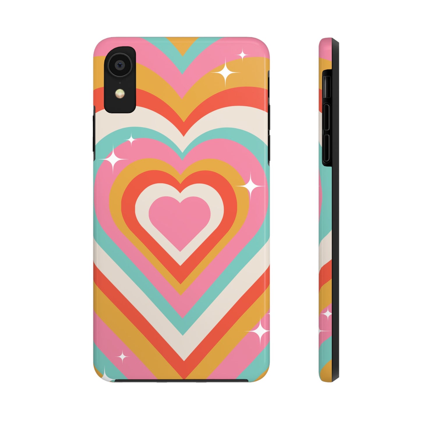 Psychedelic Hearts Phone Case