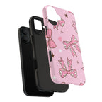 Pretty Pink Bows Phone Case (Apple & Android) - Pink Sweetheart