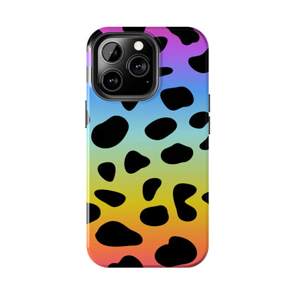 Rainbow Leopard Phone Case