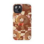Retro Brown Bear Phone Case (Apple & Android)