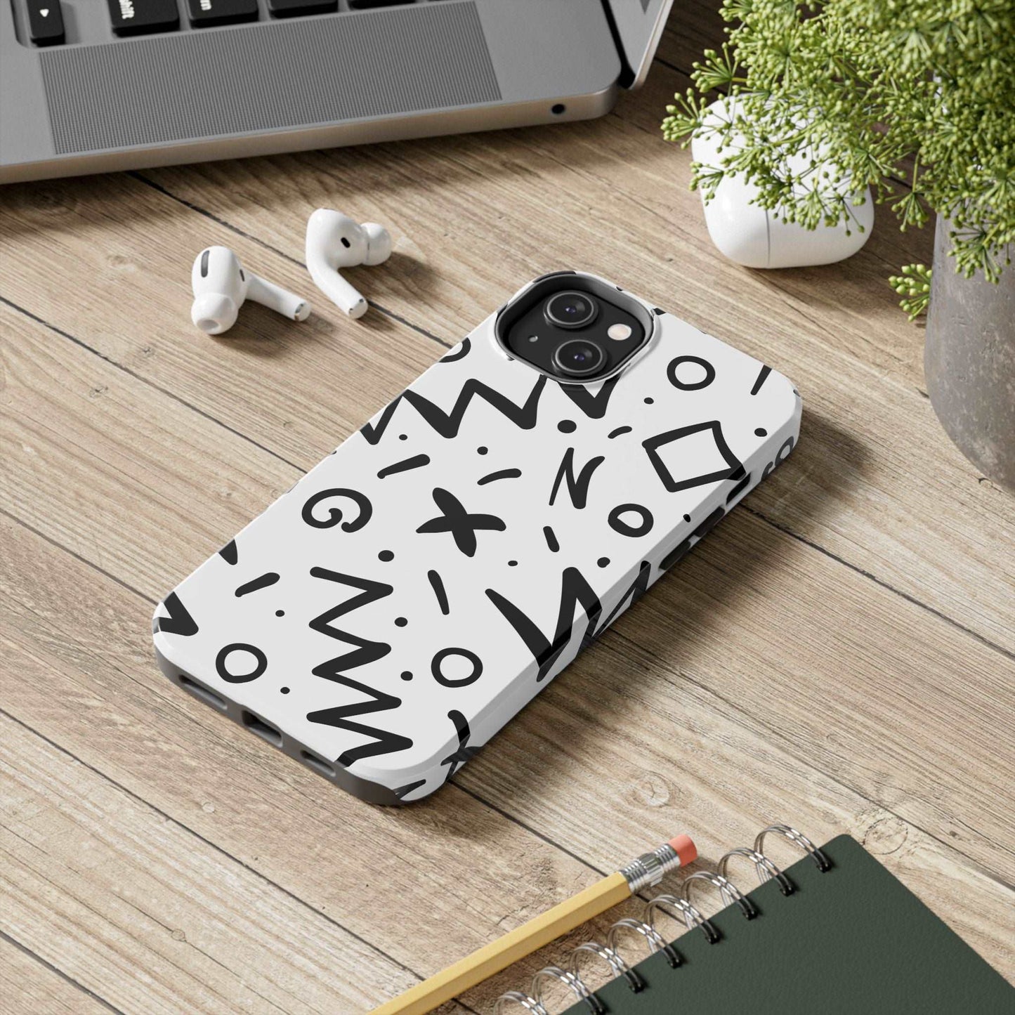 Abstract Memphis Pattern Phone Case