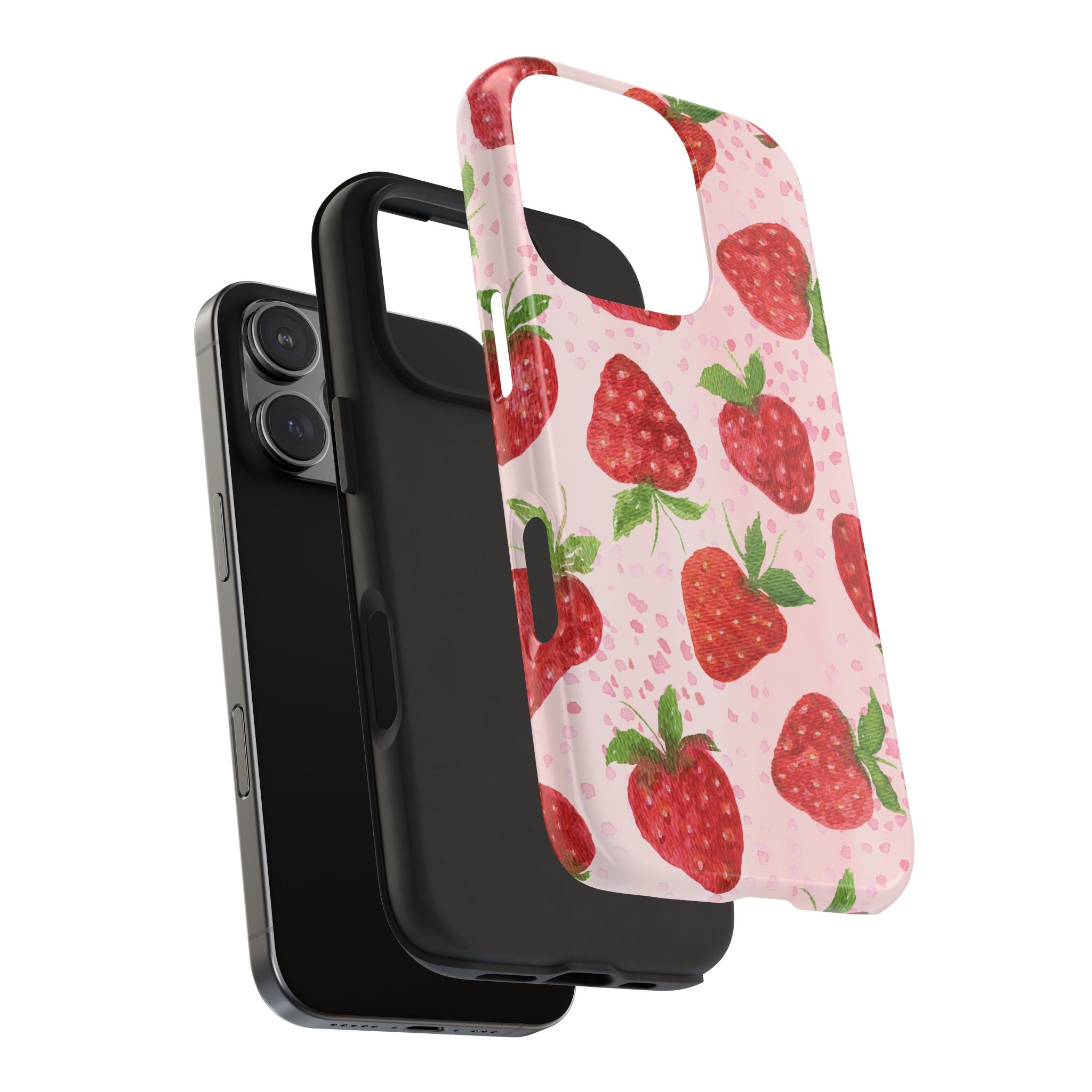 Cute Strawberries Phone Case (Apple & Android)