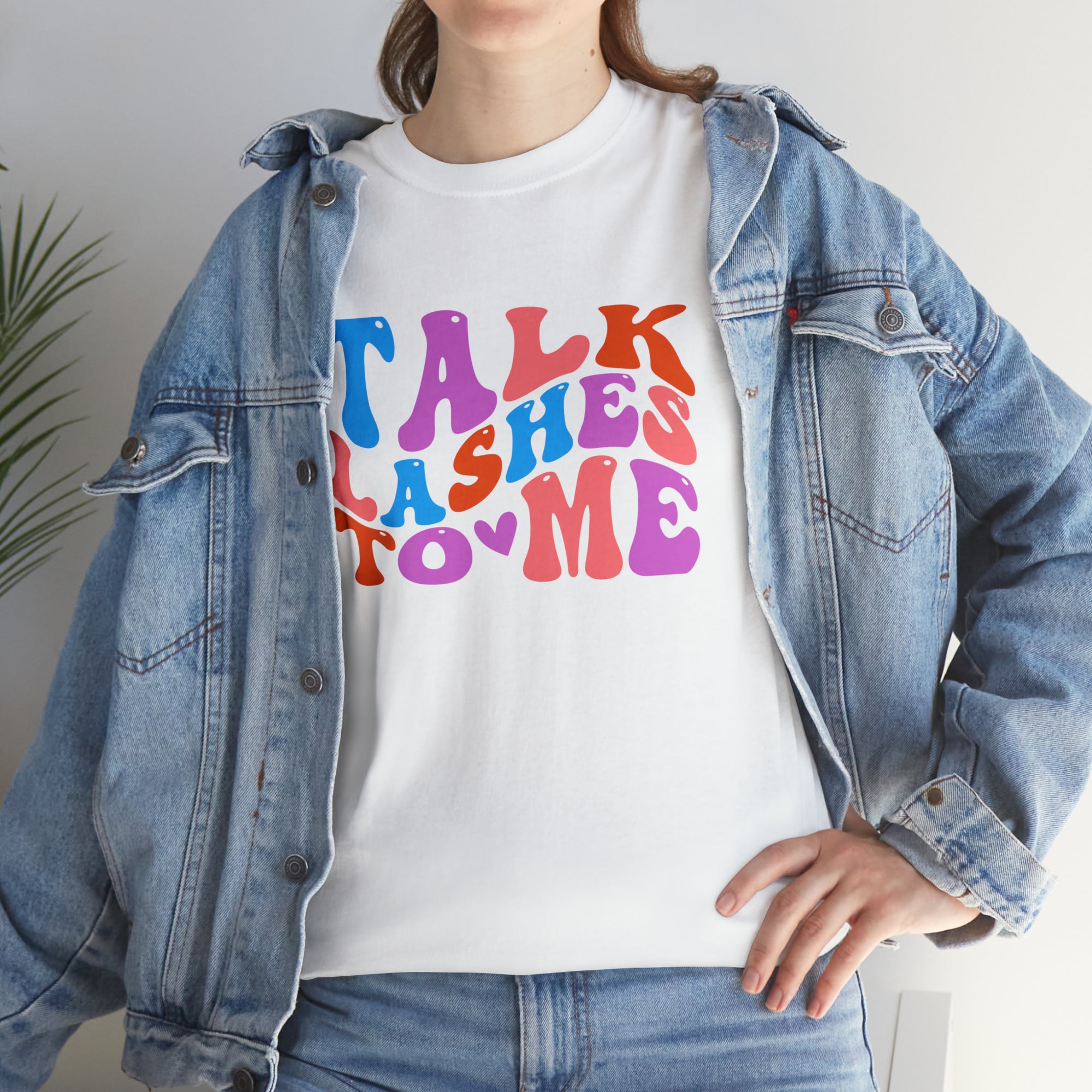 Talk Lashes to Me Cotton Tee