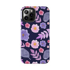 Purple Florals Phone Case (Apple & Android)