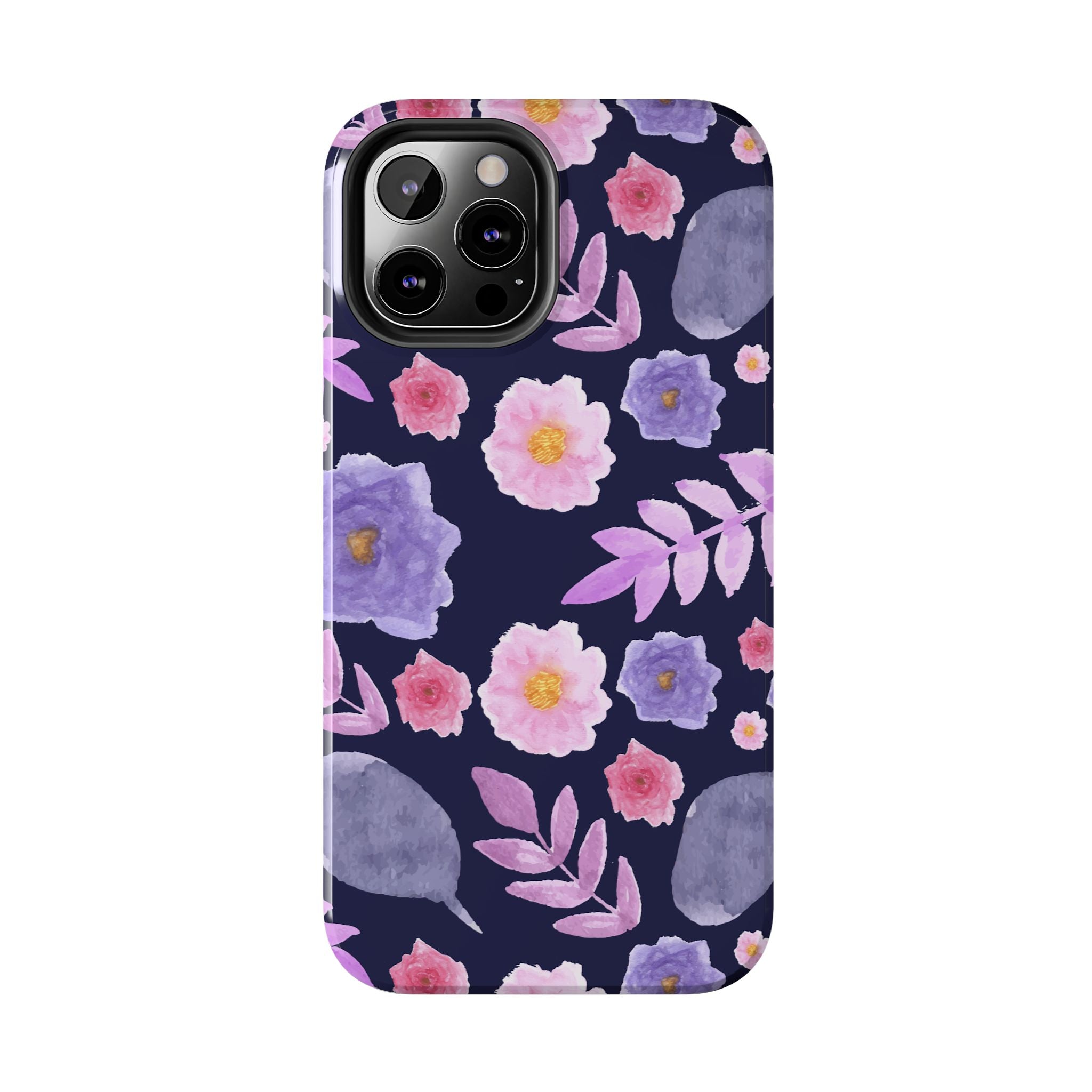 Purple Florals Phone Case (Apple & Android)