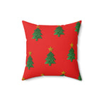Happy Holiday Season Square Pillow