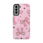 Pretty Pink Bows Phone Case (Apple & Android) - Pink Sweetheart