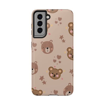 Boho Brown Bear Phone Case