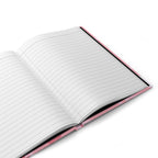 Fantasmas rosados ​​espeluznantes Cuaderno mate de tapa dura