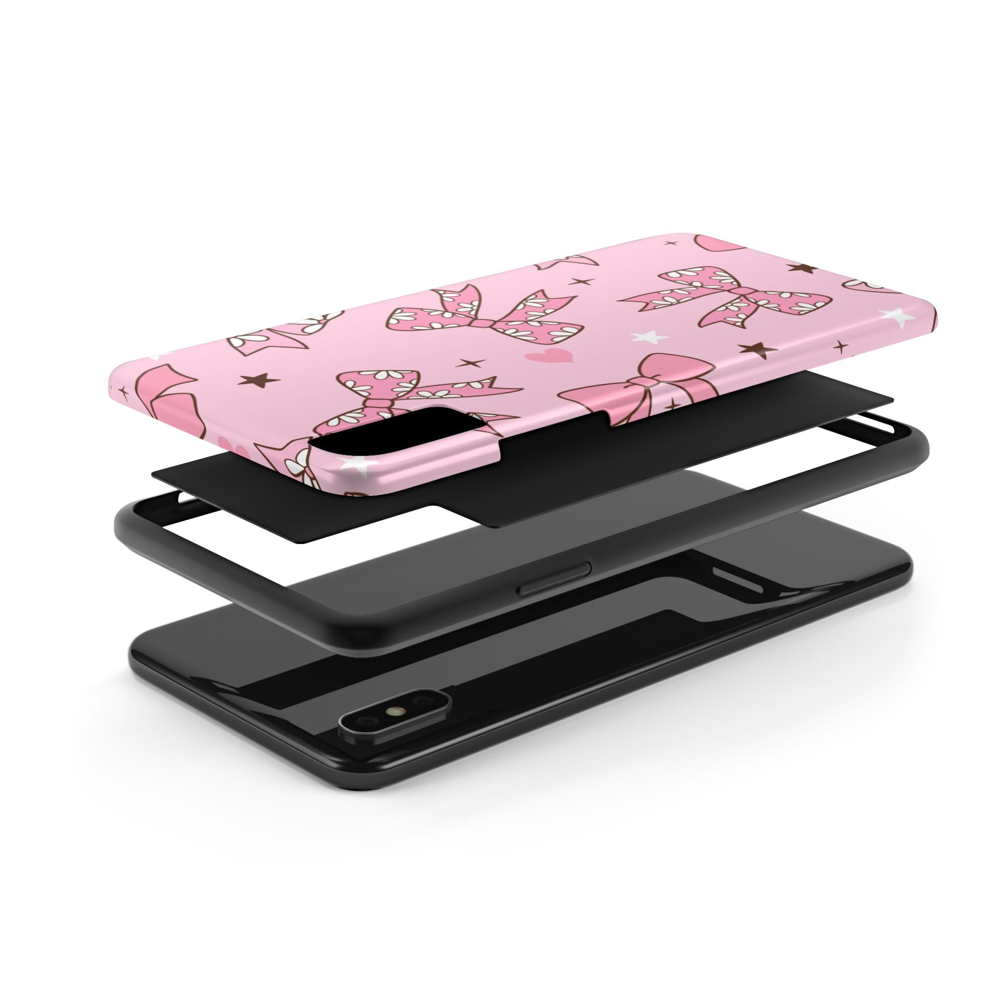 Pretty Pink Bows Phone Case (Apple & Android)