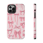 Pink Bow Ribbons Phone Case (Apple & Android)