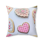 Frosted Sugar Cookies Square Pillow